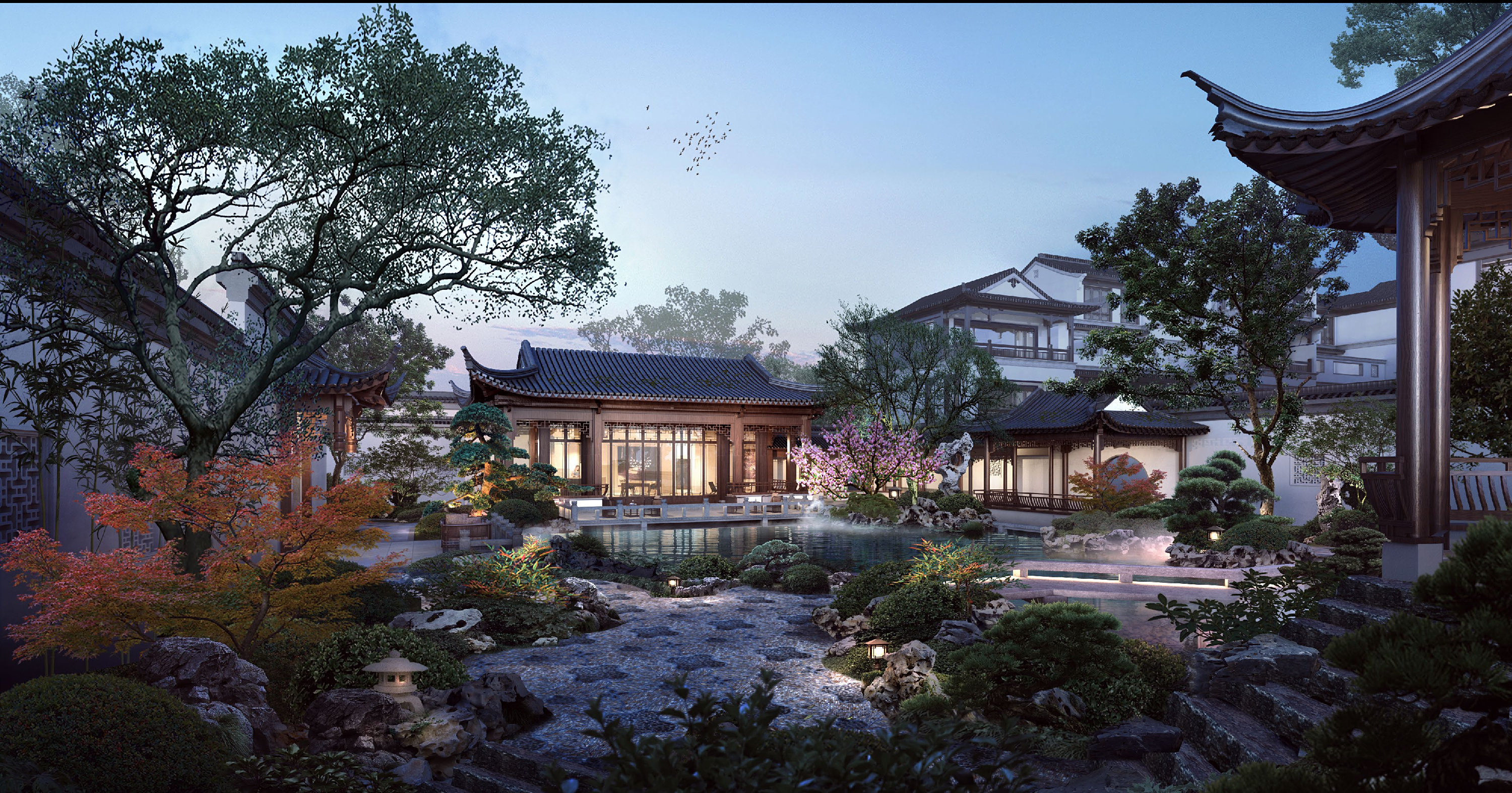 南京中式庭院